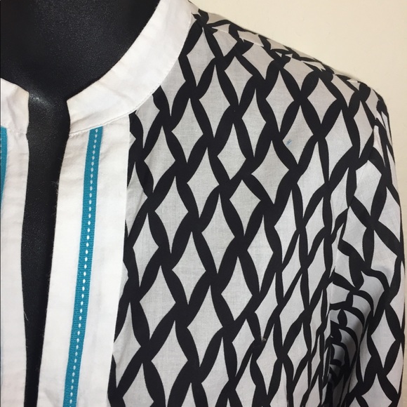 Becky & Max Black and White Tunic - Picture 3 of 6